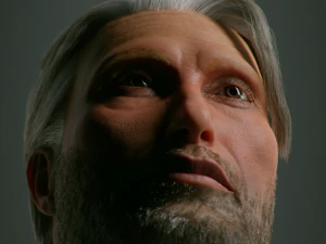 Mads Mikkelsen 3D Model