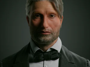 Mads Mikkelsen 3D Model