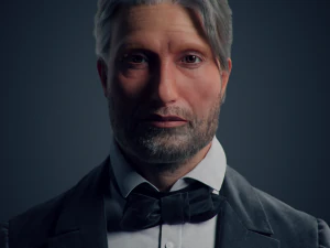 Mads Mikkelsen 3D Model