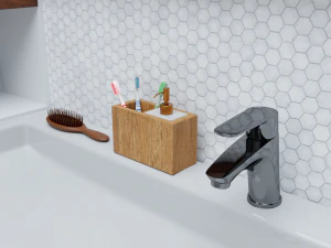 Bathroom Interior Design 3D Model