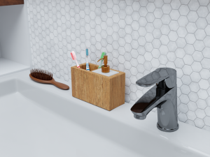 Bathroom Interior Design 3D Model