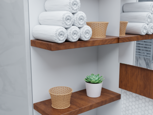 Bathroom Interior Design 3D Model