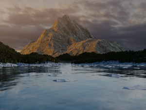 Mountain Landscape 3Dモデル