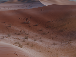 Desert Landscape Modèle 3D