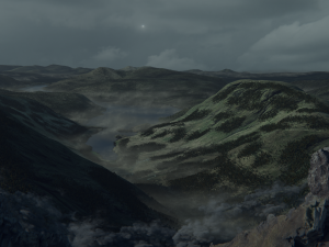 Scottish Lake Landscape Modelo 3D