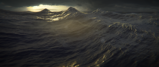 Ocean Storm Modello 3D .c4d .max .obj .3ds .fbx .stl .blend 