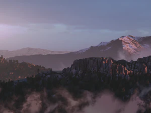 Yayla Manzarası 3D Model