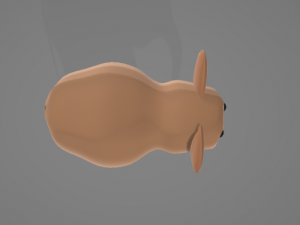 A simple Elephant 3D Модель