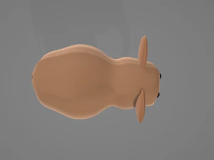A simple Elephant 3D Model