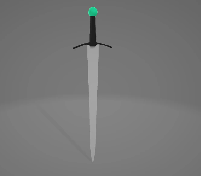 Sword 3D Model .c4d .max .obj .3ds .fbx .stl .blend 