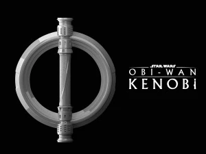 5&ordm; Irm&atilde;o Sabre de Luz Obi Wan Kenobi Modelo de Impressão 3D