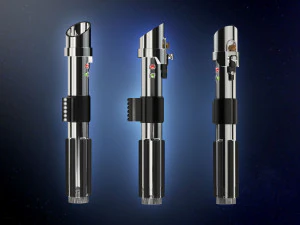 Sabre de luz de Anakin Skywalker: Ataque dos Clones, Epis&oacute;dio II Modelo de Impressão 3D