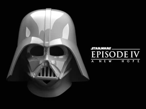 Darth Vader helmet A New Hope Episode IV 3D Print Model