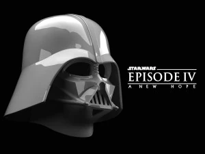 Darth Vader helmet A New Hope Episode IV 3D Print Model