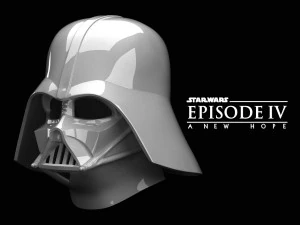Darth Vader helmet A New Hope Episode IV 3D Print Model