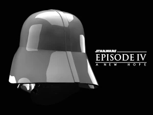 Darth Vader helmet A New Hope Episode IV 3D Print Model