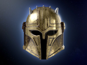 Armorer helmet The Mandalorian 3D Print Model