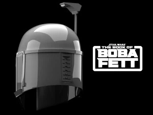 Boba Fett helmet Book of The Boba Fett 3D Print Model