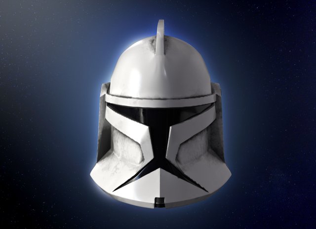 Clone trooper Phase 1 Helmet TCW The Clone Wars 3D प्रिंट मॉडल .c4d .max .obj .3ds .fbx .stl .blend 