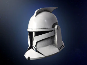 Clone trooper Phase 1 Helmet TCW The Clone Wars 3D Print Model