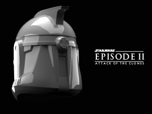 Clone trooper Phase 1 Movie Attack of the Clones Episode II 3D printmodel