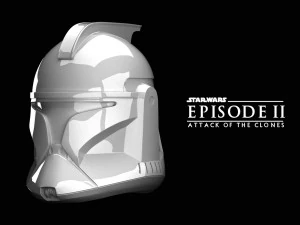 Clone trooper Phase 1 Movie Attack of the Clones Episode II 3D Print Model