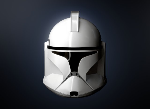 Clone trooper Phase 1 Movie Attack of the Clones Episode II 3D printmodel .c4d .max .obj .3ds .fbx .stl .blend