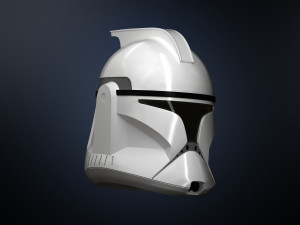Clone trooper Phase 1 Movie Attack of the Clones Episode II 3D printmodel