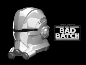 Echo helmet The Bad Batch Modèles 3D en vedette