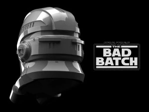Echo helmet The Bad Batch 3D Print Model
