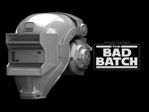 ECHO DROID helmet The Bad Batch Model do druku 3D