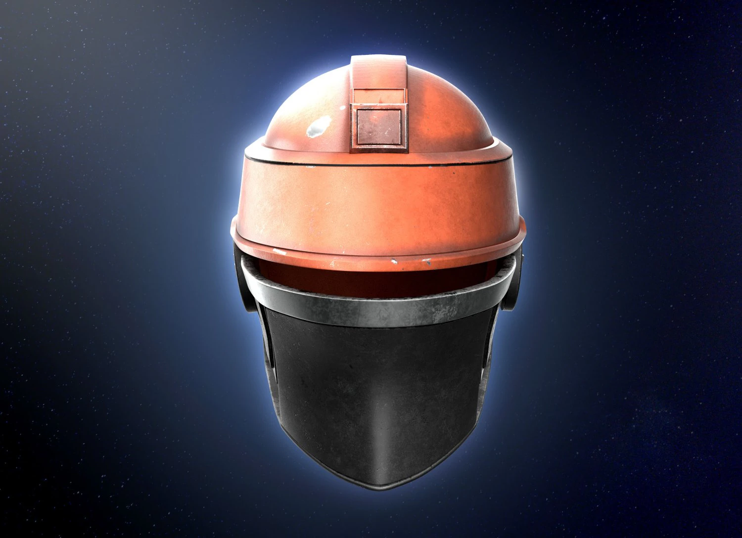 Fennec Shand helmet The book of Boba Fett 3D Print Model .c4d .max .obj .3ds .fbx .stl .blend