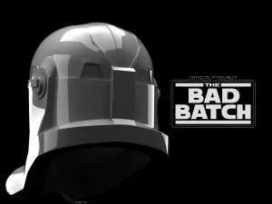 Hunter helmet The Bad Batch 3D Print Model