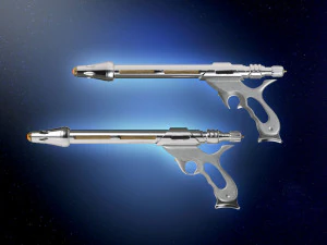 Blaster JANGO FETT Ataque dos Clones Modelo de Impressão 3D