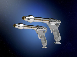 JANGO FETT blaster Attack of The Clones Model Cetak 3D
