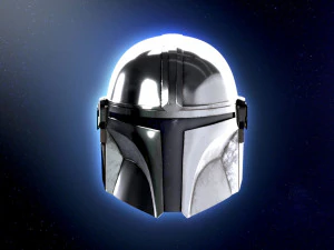 Casco Din Djarin El Mandaloriano Modelo de impresión 3D
