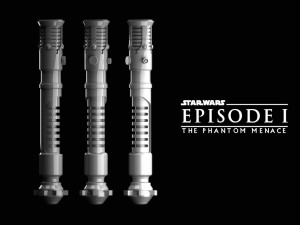 Obi Wan lightsaber The Phantom Menace 3D Принт Модель