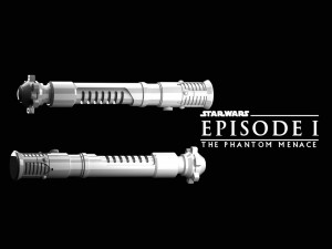 Obi Wan lightsaber The Phantom Menace 3D Принт Модель