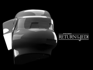 Scout Trooper helmet Return of The Jedi Model do druku 3D