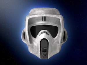 Capacete Scout Trooper Retorno do Jedi Modelo de Impressão 3D
