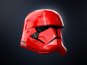 Sith Trooper helmet The Rise of Skywalker 3D-printmodel