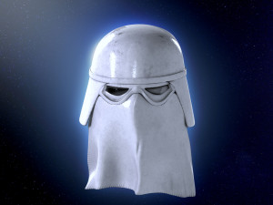 Snow trooper helmet Empire Strikes Back 3D 프린트 모델