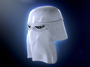 Snow trooper helmet Empire Strikes Back 3D-printmodel