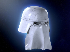 Snow trooper helmet Empire Strikes Back 3D-printmodel