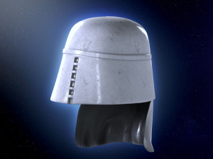Snow trooper helmet Empire Strikes Back 3D-printmodel