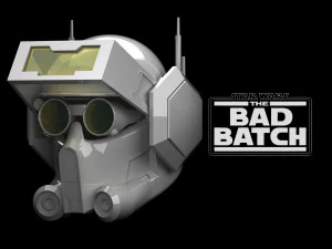 Tech helmet The Bad Batch 3D Print Model
