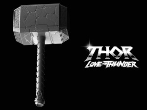 Thor hammer Mjolnir Mighty Thor Jane Foster Thor Love and Thunder 3D Принт Модель