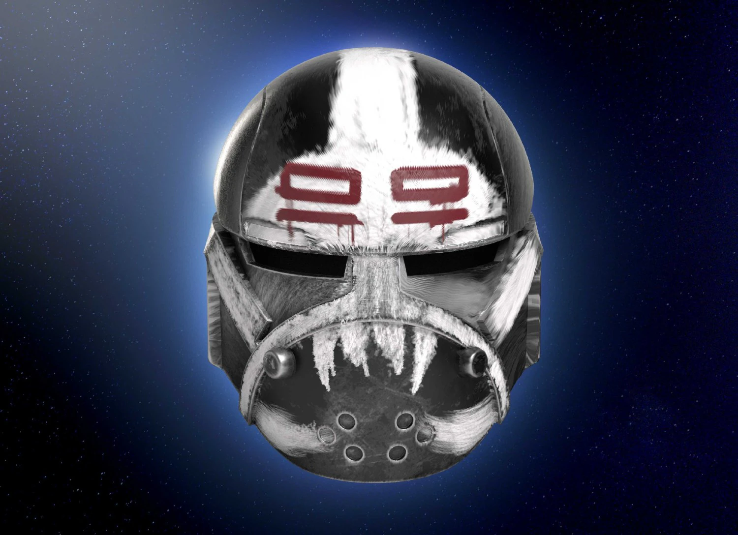 Wrecker helmet The Bad Batch 3D Print Model .c4d .max .obj .3ds .fbx .stl .blend
