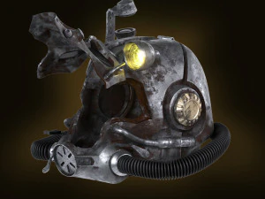 Fallout Power Armor Helmet t-60 3d print model 3D Print Model