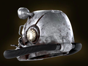 Fallout Power Armor Helmet t-60 3d print model 3D Print Model